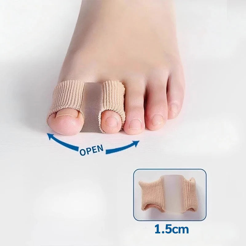 Toe Separators Thin Padded Silicone Dual Thickness