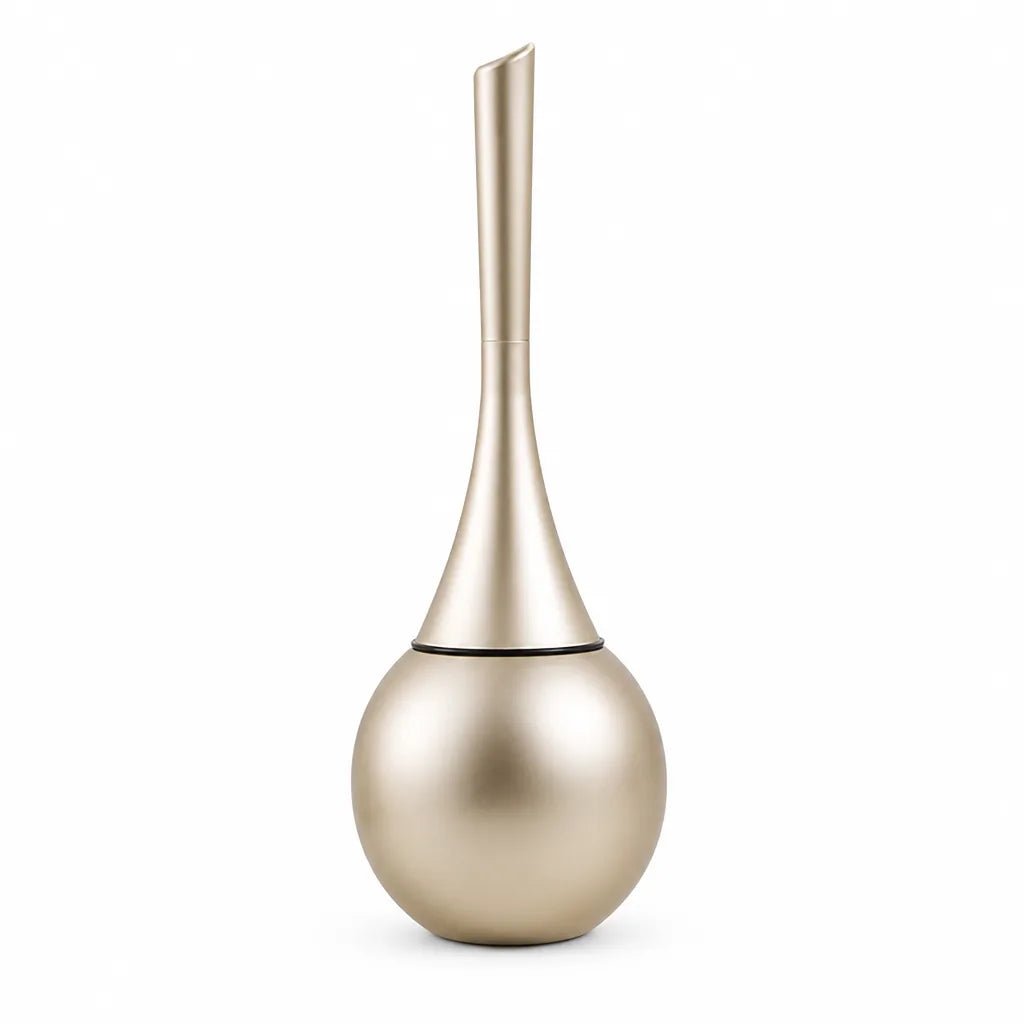 Toilet Brush & Holder Hygienic Splash-Resistant Stainless Steel