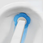 Toilet Brush Set Disposable Replaceable Multi-Layer Heads