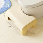 Toilet Stool Ergonomic Support Space-Saving Design