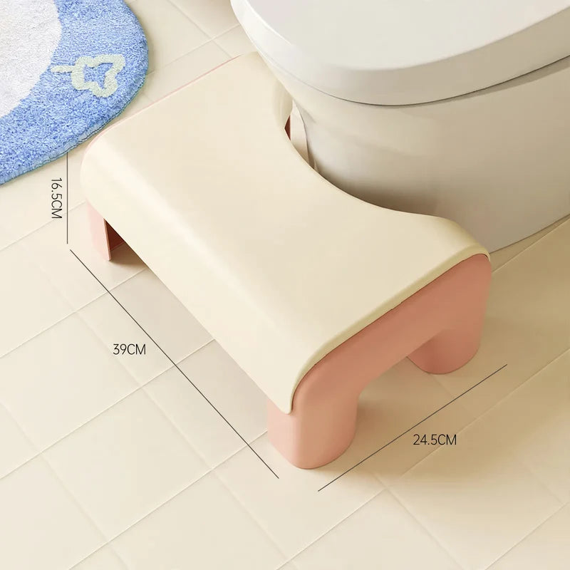 Toilet Stool PP Plastic Ergonomic Space-Saving Design
