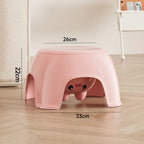 Toilet Stool PP Plastic Ergonomic Space-Saving Design