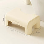 Toilet Stool PP Plastic Ergonomic Space-Saving Design