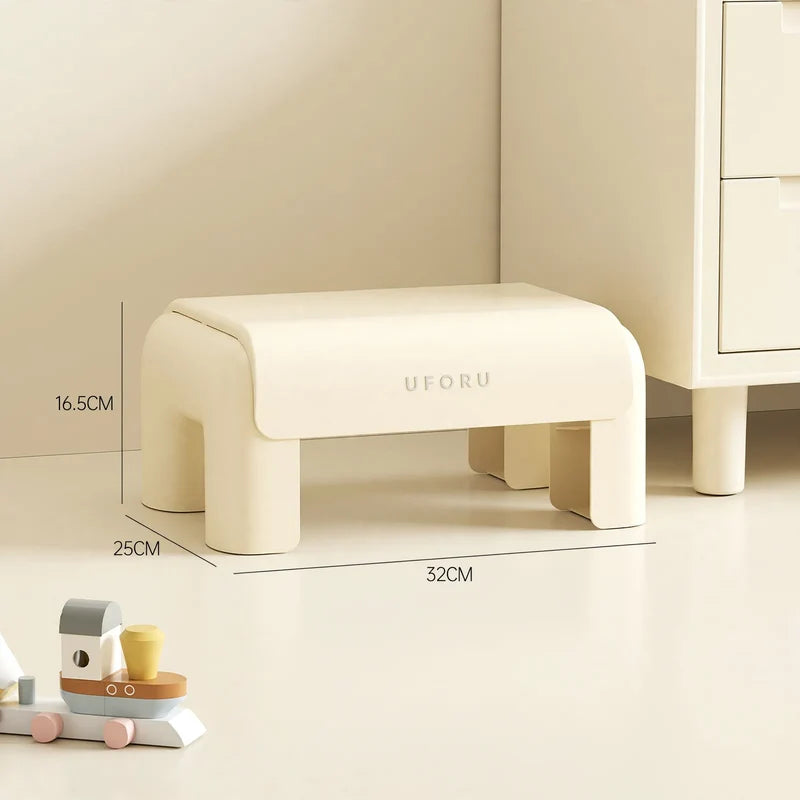 Toilet Stool PP Plastic Ergonomic Space-Saving Design