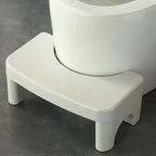 Toilet Stool U-Shaped Design Non-Slip Feet Wipe-Clean Surface