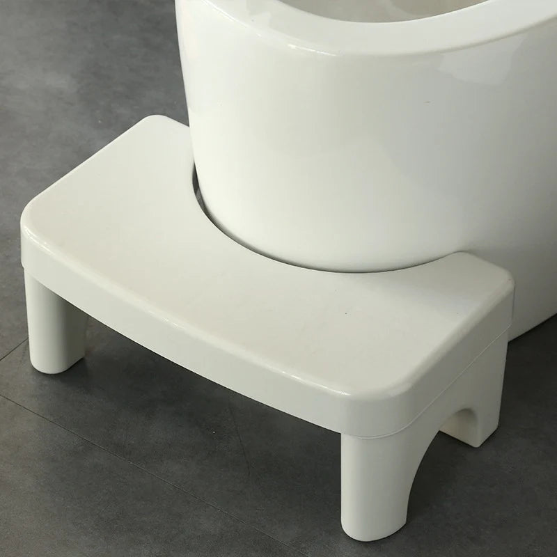 Toilet Stool U-Shaped Design Non-Slip Feet Wipe-Clean Surface