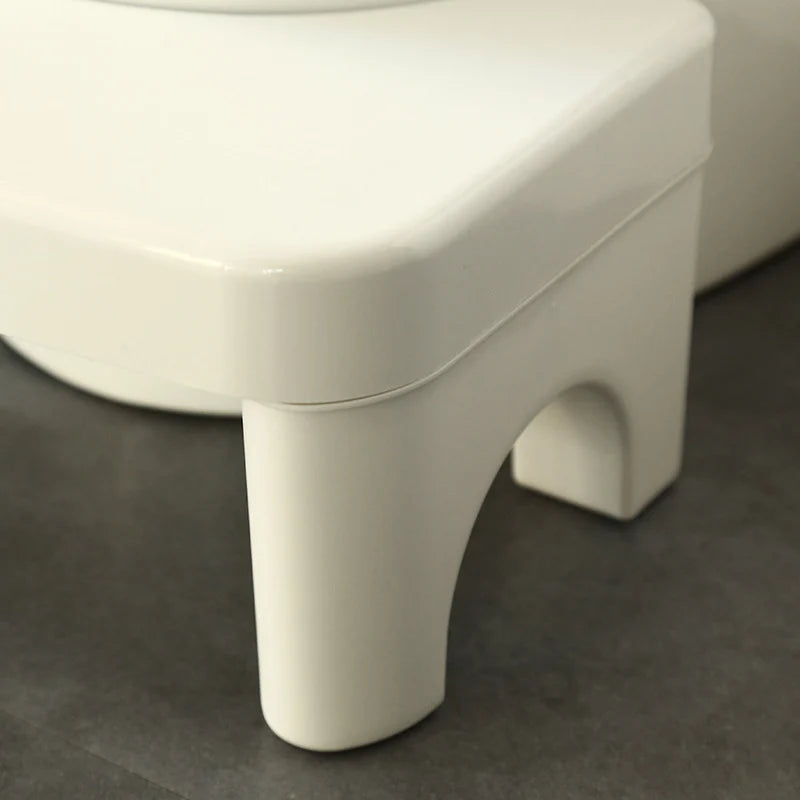 Toilet Stool U-Shaped Design Non-Slip Feet Wipe-Clean Surface