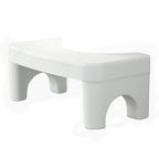 Toilet Stool U-Shaped Design Non-Slip Feet Wipe-Clean Surface