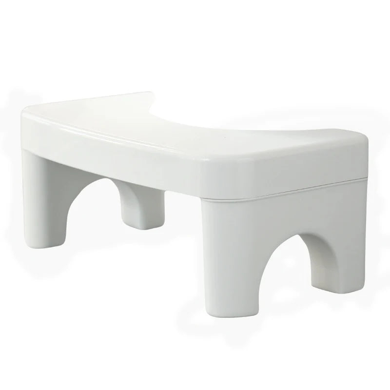 Toilet Stool U-Shaped Design Non-Slip Feet Wipe-Clean Surface