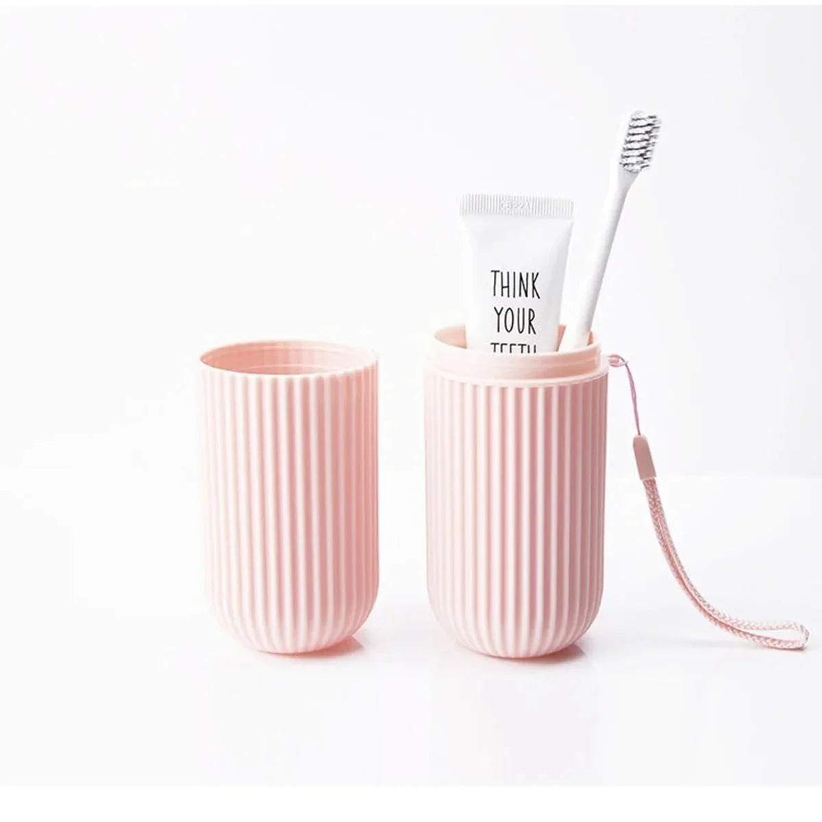 Toothbrush Case Compact Secure Closure & Carry Handle