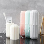Toothbrush Case Compact Secure Closure & Carry Handle