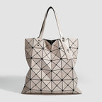 Tote Bag Geometric Pattern Removable Shoulder Strap