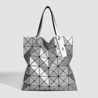 Tote Bag Geometric Pattern Removable Shoulder Strap