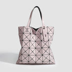 Tote Bag Geometric Pattern Removable Shoulder Strap