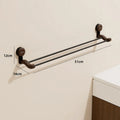 Towel Holder Double-Layer Suction Mount No-Drill Installation