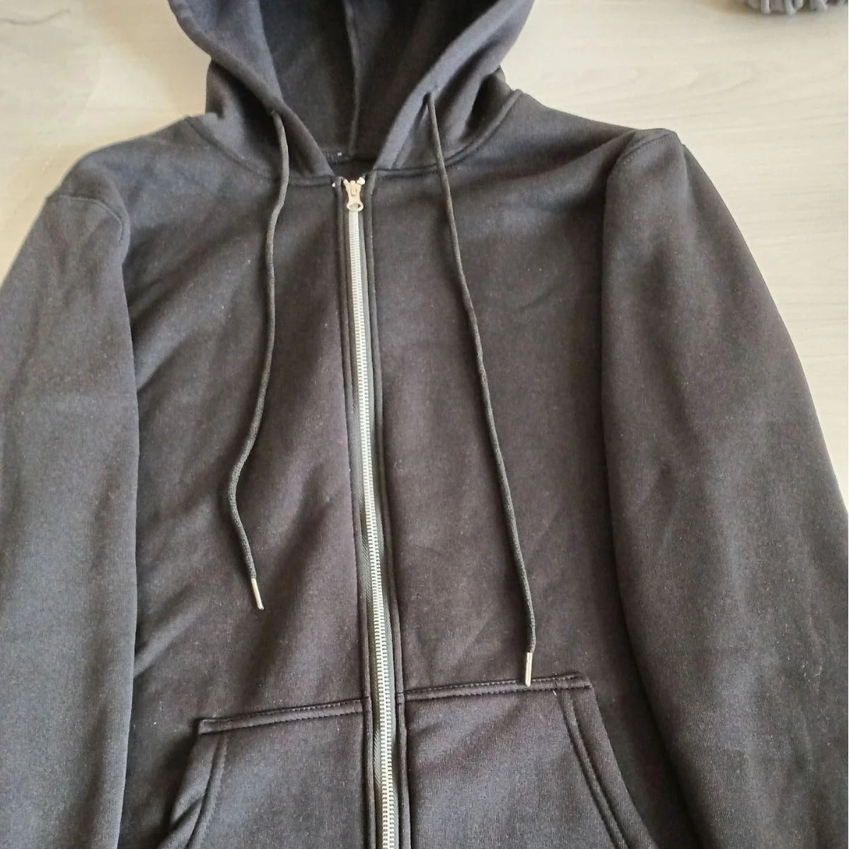 Tracksuit Set Oversized Cotton Blend Fleece-Lined