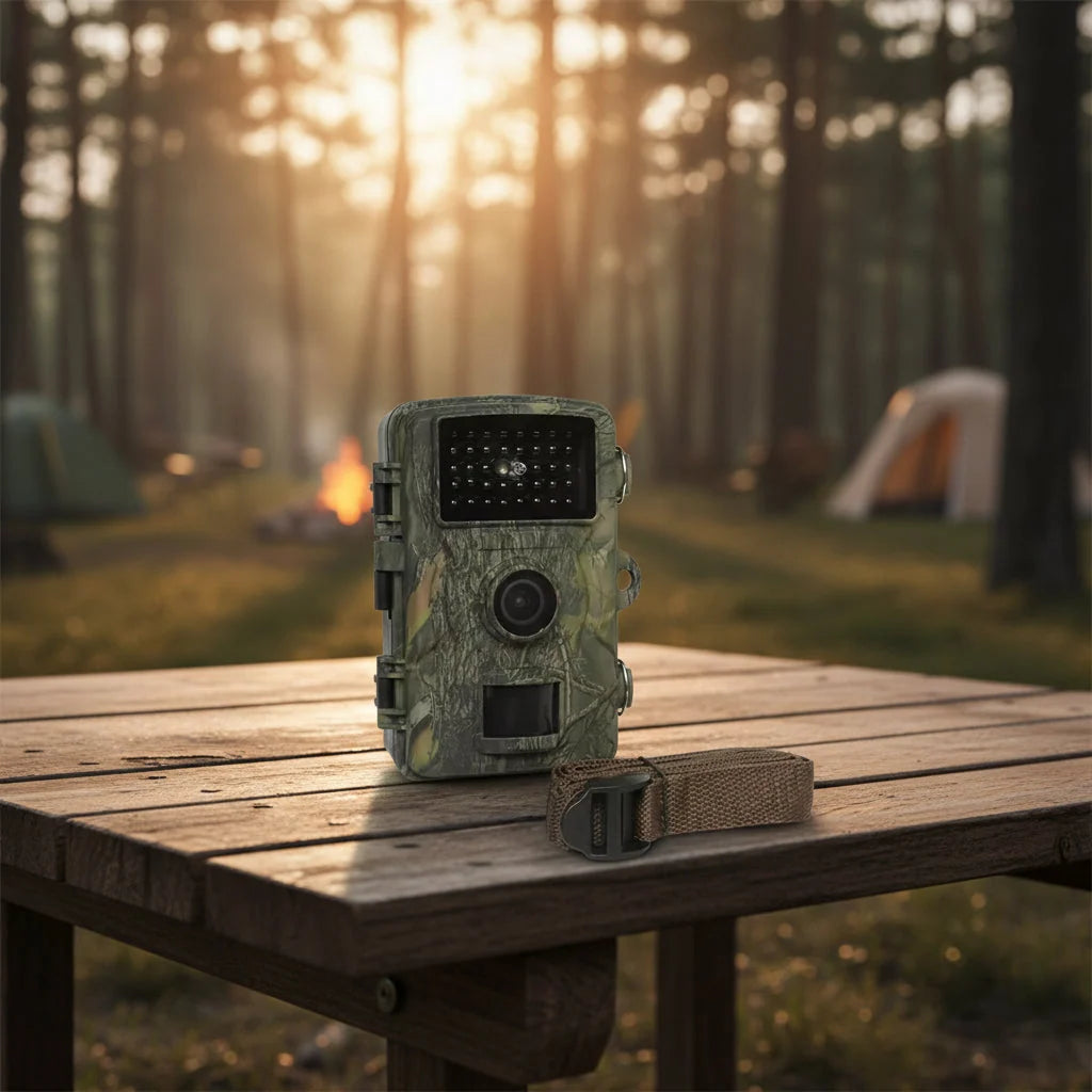 Trail Camera 12 MP 1080P HD No-Glow Night Vision