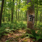 Trail Camera 12 MP 1080P HD No-Glow Night Vision