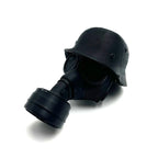 Trailer Hitch Cover Weatherproof Military Helmet & Gas Mask