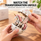 Transforming Figure Mechanical Egg 2-in-1 Design