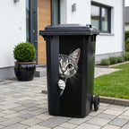 Trash Bin Sticker Animal Motif Self-Adhesive & Waterproof