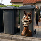Trash Bin Sticker Animal Motif Self-Adhesive & Waterproof