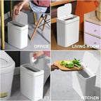 Trash Can Touchless Sensor Automatic Bag System 15L