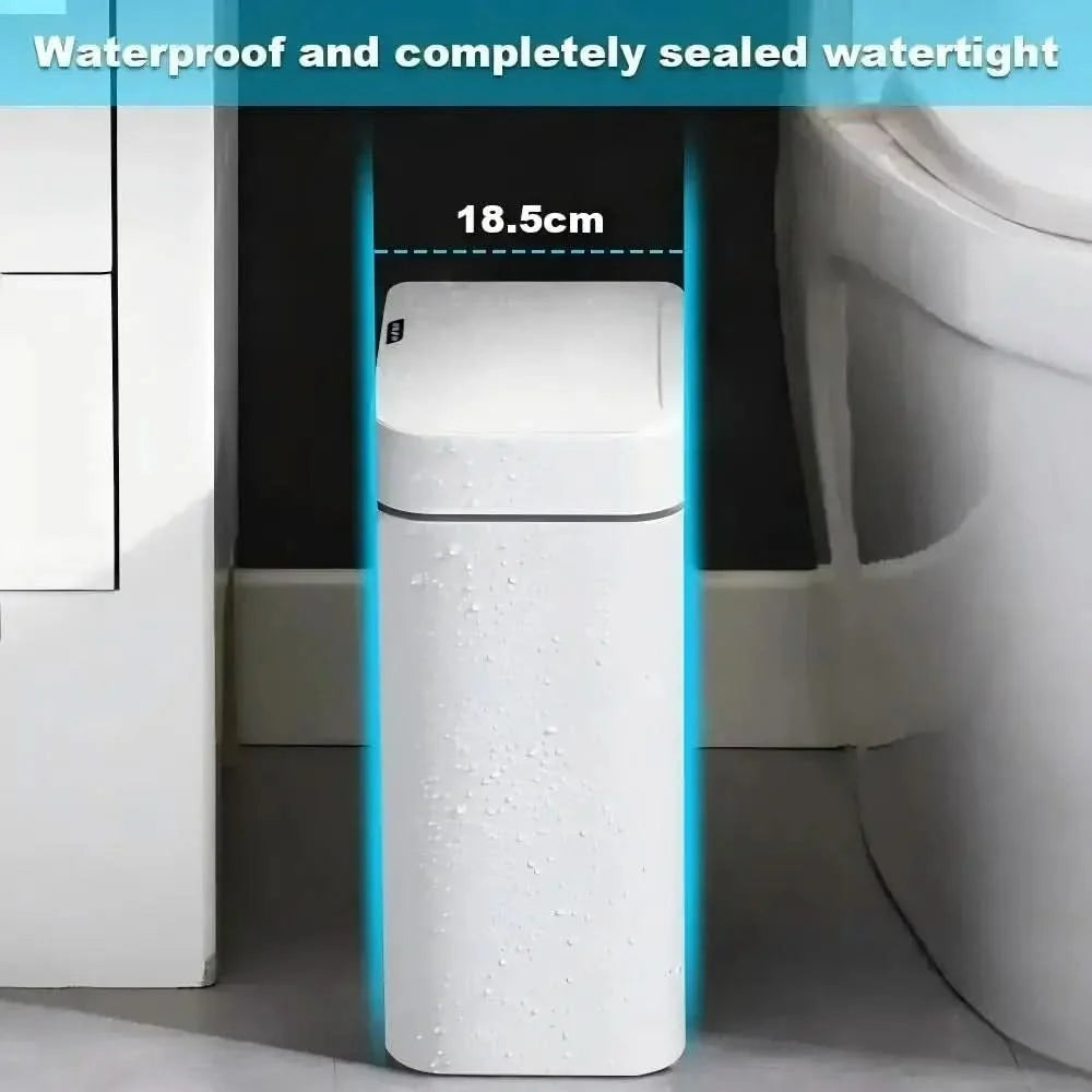 Trash Can Touchless Sensor Automatic Bag System 15L
