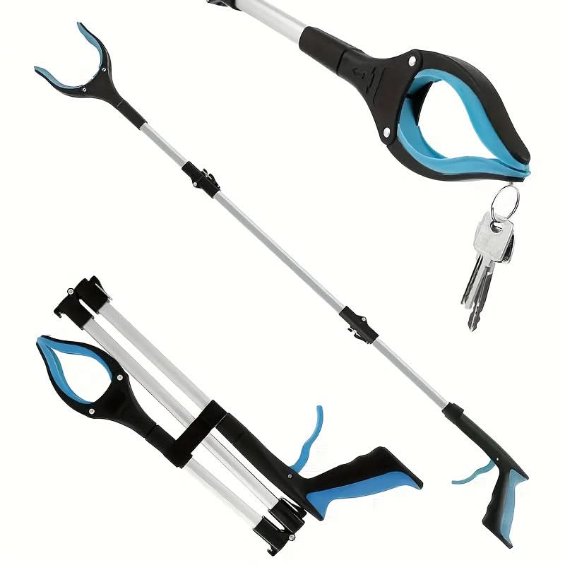 Trash Grabber Tool Foldable Telescopic Magnetic Tip