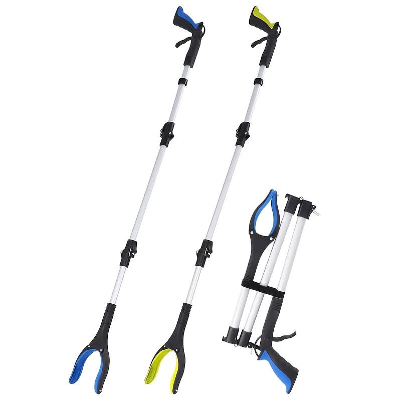 Trash Grabber Tool Foldable Telescopic Magnetic Tip