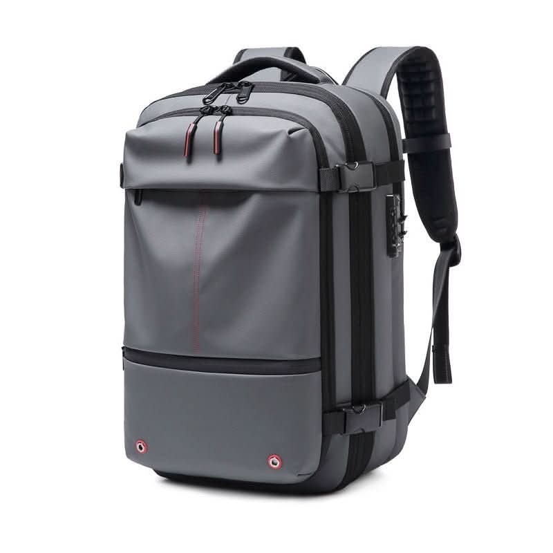 Travel Backpack Compressible Design Laptop Compartment & Multiple Pockets