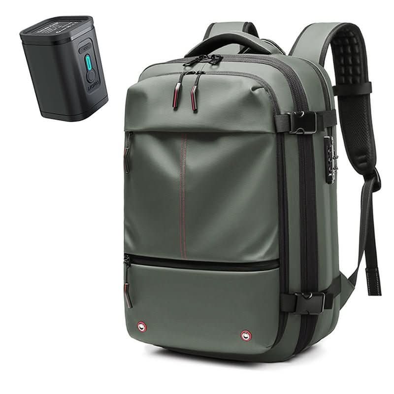 Travel Backpack Compressible Design Laptop Compartment & Multiple Pockets