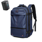 Travel Backpack Compressible Design Laptop Compartment & Multiple Pockets
