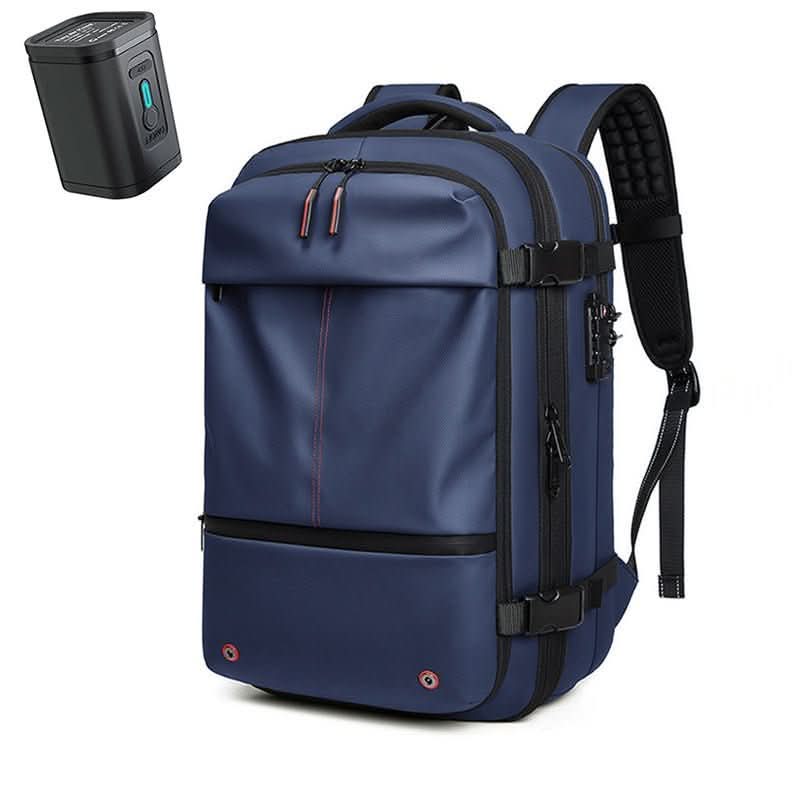 Travel Backpack Compressible Design Laptop Compartment & Multiple Pockets