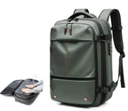 Travel Backpack Compressible Design Laptop Compartment & Multiple Pockets