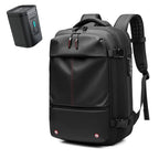 Travel Backpack Compressible Design Laptop Compartment & Multiple Pockets