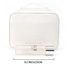 Travel Cosmetic Bag Clear Compartments Water-Resistant