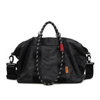 Travel Duffel Bag Weather-Resistant Multiple Compartments Detachable Shoulder Strap
