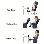 Travel Footrest Adjustable Foldable Lightweight Support