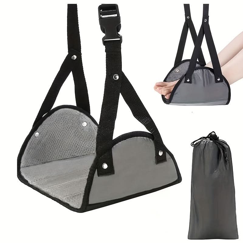 Travel Footrest Adjustable Foldable Lightweight Support