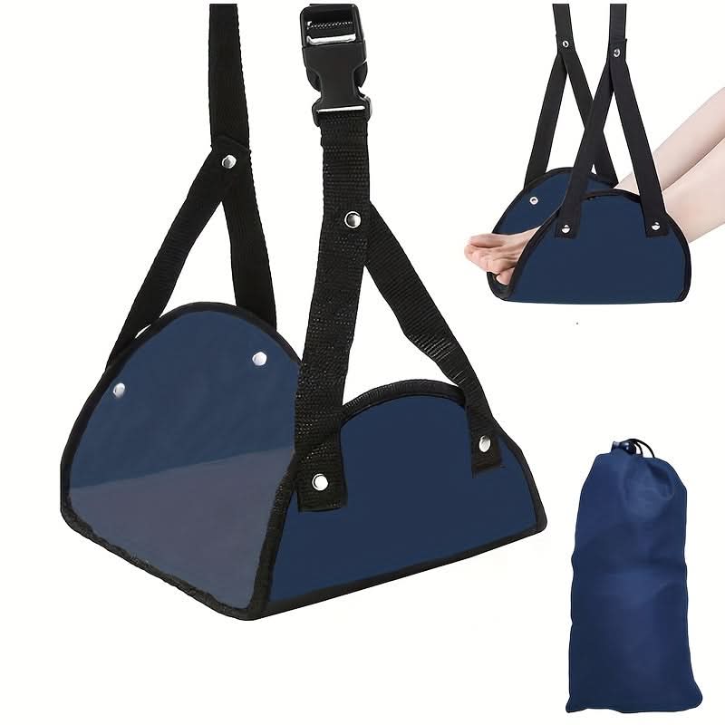 Travel Footrest Adjustable Foldable Lightweight Support