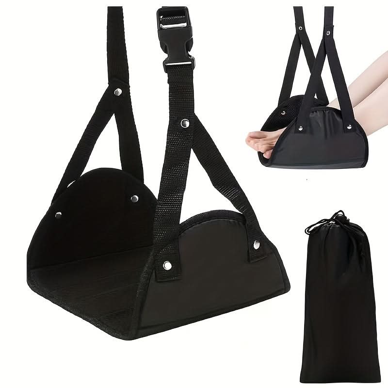 Travel Footrest Adjustable Foldable Lightweight Support
