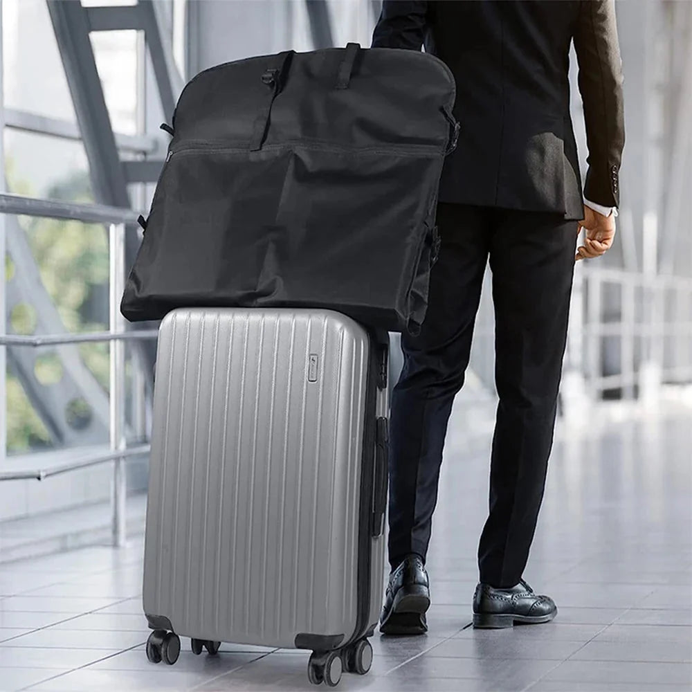 Travel Garment Bag Foldable Multiple Pockets Oxford Fabric