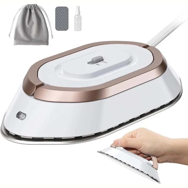 Travel Iron Ceramic Soleplate 2-Minute Heat-Up & Dual Voltage