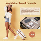 Travel Iron Ceramic Soleplate 2-Minute Heat-Up & Dual Voltage