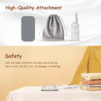 Travel Iron Ceramic Soleplate 2-Minute Heat-Up & Dual Voltage