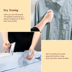 Travel Iron Ceramic Soleplate 2-Minute Heat-Up & Dual Voltage