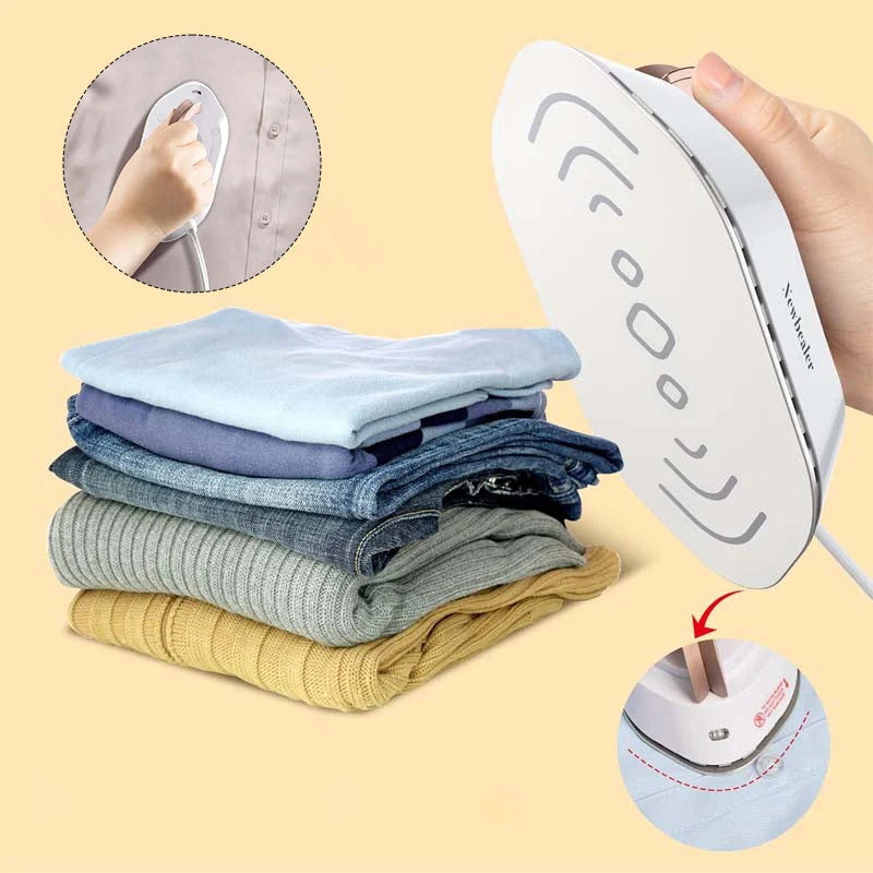 Travel Iron Ceramic Soleplate 2-Minute Heat-Up & Dual Voltage
