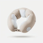 Travel Neck Pillow Inflatable Built-In Pump & Adjustable Firmness