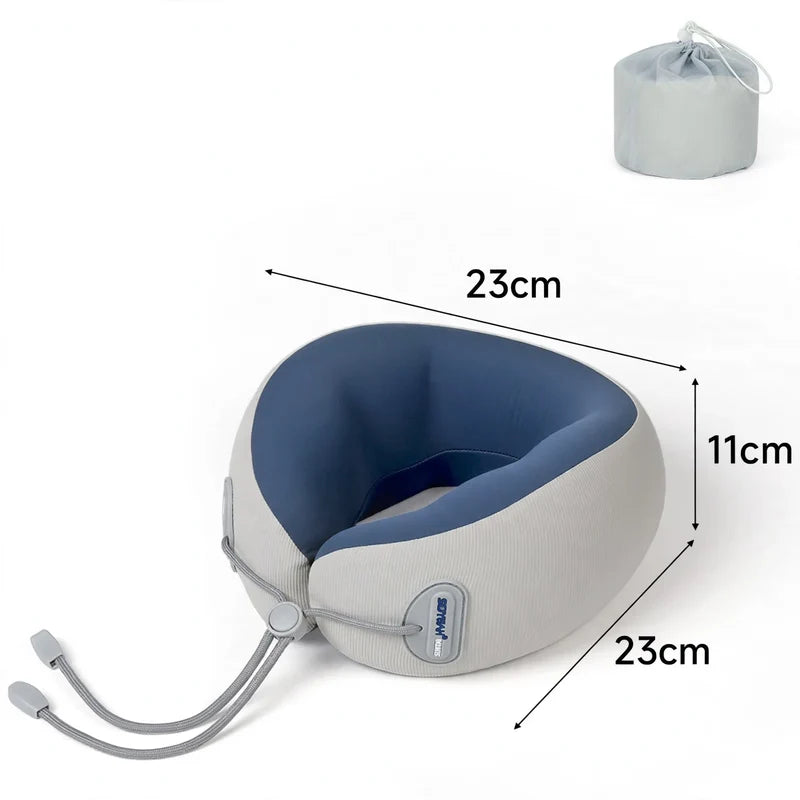 Travel Neck Pillow Memory Foam U-Shaped Lightweight